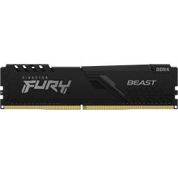 Kingston FURY Beast - DDR4 - mdulo - 16 GB - DIMM de 288 contactos - 2666 MHz / PC4-21300 - CL16 - 1.2 V - sin bfer - 