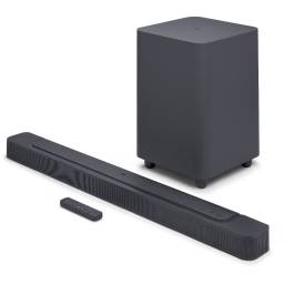 JBL Bar 500 - Sistema de barra de sonido - para teatro en casa - canal 5.1 - inalmbrico - Bluetooth, Wi-Fi 6 - controla
