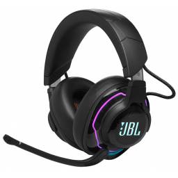 JBL Quantum 910 Wireless - Auricular - tamao completo - Bluetoothradiofrecuencia de 2,4 GHz - inalmbrico, cableado - 