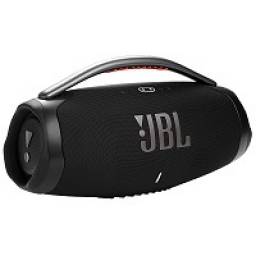 JBL Boombox 3 - Altavoz Boombox - para uso porttil - inalmbrico - Bluetooth - controlado por aplicacin - 3 vas - neg