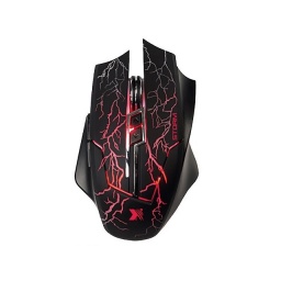 Mouse para Gaming Xtech XTM-510 Bellixus USB - Resolucin ajustable de hasta 2400 ppp - Luces LED de 3 colores - Cable s