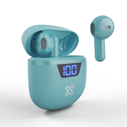 Klip Xtreme - KTE-006AQ - True wireless earphones - Para Home audio / Para Portable electronics / Para Tablet / Para Cel