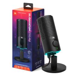 JBL Quantum Stream - Micrfono - USB - negro
