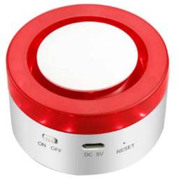 SIRENA CON CENTRAL DE ALARMA WIFI TUYA SMART