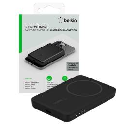 Belkin - Cargador porttil - 2500 mAh - 7.5 vatios (MagSafe) - negro
