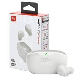 Auricular JBL Wave Buds Truly blanco
