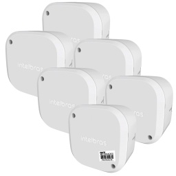 6 CAJAS CONEXIONES INTERIOR PARA CMARAS - INTELBRAS BLANCAS