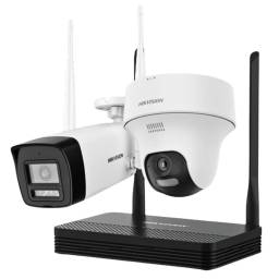 Hikvision - Surveillance camera - Indoor / Outdoor - 2MP H.265 One bullet + One tu
