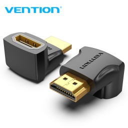 ADAPTADOR HDMI 270� MACHO A HEMBRA - VENTION - NEGRO - AINB0