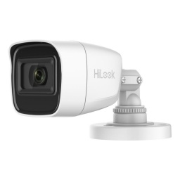 CAMARA HILOOK 2MP BULLET EXTERIOR - PLASTICO - C/AUDIO - THC-B120-PS