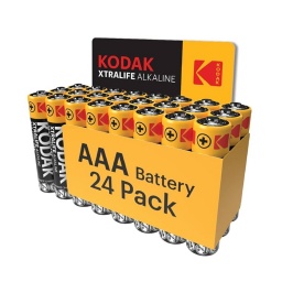 PILA AAA KODAK XTRALIFE ALKALINA - PACK DE 24