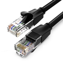 CABLE PATCHCORD CAT6 3M NEGRO - VENTION