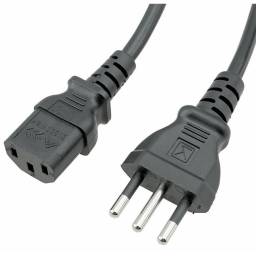 CABLE DE PODER PC A 3 EN LINEA (PC O IMPRESORA) - 1.2 MTS