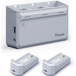 Estacin de carga + 2 bateras Potensic Atom