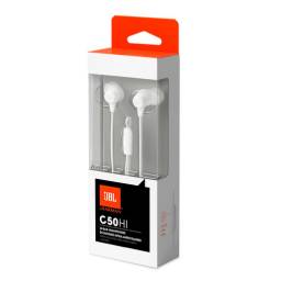 JBL - C50HI - Auriculares - Con cable - Blanco