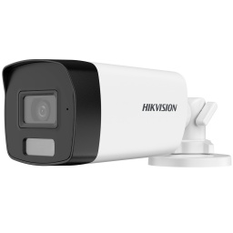 CAMARA HIKVISION 5MP BULLET SMART HYBRID LIGHT - EXTERIOR - METAL+PL - DS-2CE17K0T-EXLF