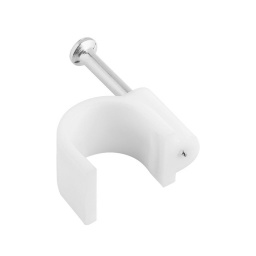 GRAMPA 6MM PLASTICA PARA CABLE X100 UNIDADES