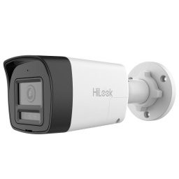 CAMARA HILOOK 2MP BULLET EXTERIOR SMART-HYBRID - C/AUDIO BIDI - THC-B127-LTS