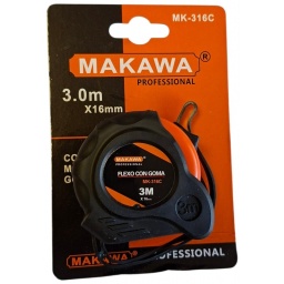 CINTA METRICA 3M ANCHO 16MM MAKAWA MK-31-6C