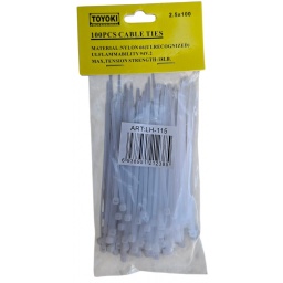 SUNCHO BLANCO 100X2.5MM 100UN TOYOKI LH-115