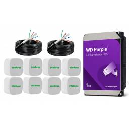 COMPLEMENTO KIT TIANDY - DISCO 1TB NUEVO + CABLE 150M + CAJA CONEXIONES