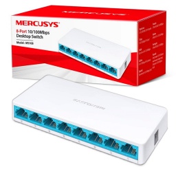 SWITCH ETHERNET 8 PORTS MERCUSYS 10100 - MS108