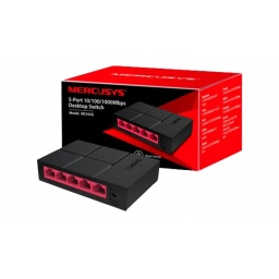 SWITCH ETHERNET 5 PORTS MERCUSYS GIGABIT - MS105G