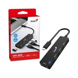 HUB USB-C 4 PUERTOS USB 3.0 - GENIUS - UH-400