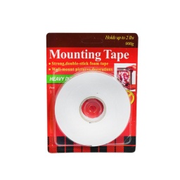 CINTA DOBLE FAZ BLANCA 18MMX5MT