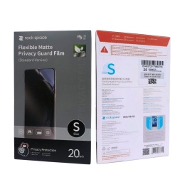 (S) Pack 20 L�minas Hydrogel Matte Privacidad   Est�ndar - Tama�o S  180FYB-01Y  Rock Space 6941402777791