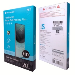 (S) Pack 20 L�minas Hydrogel HD Premium   Autorreparable  Tama�o S 180CNMX-01J  Rock Space  6941402777777
