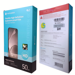 (S) Pack 50 L�minas Hydrogel HD   Standard - Tama�o S  180BZ-01J  Rock Space 6941402758271