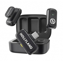 Micr�fono Lavalier Inal�mbrico Hollyland LARK A1 Duo Hi-Fi