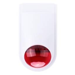 SIRENA EXTERIOR CON LUZ WIRELESS PARA ALARMA OFX-TS970AL