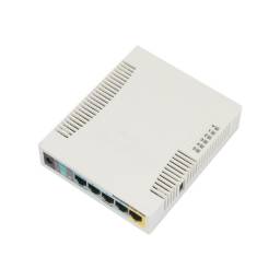 MikroTik RouterBOARD RB951UI-2HND - Punto de acceso inalmbrico - 100Mb LAN - Wi-Fi - 2.4 GHz