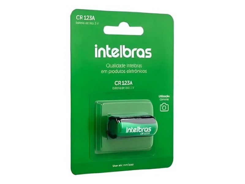 PILA CR123A 3V - INTELBRAS