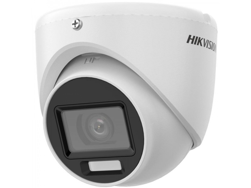 CAMARA HIKVISION 3K TURRET - SMART HYBRID - EXTERIOR - C/AUDIO - METAL - DS-2CE76K0T-LMFS
