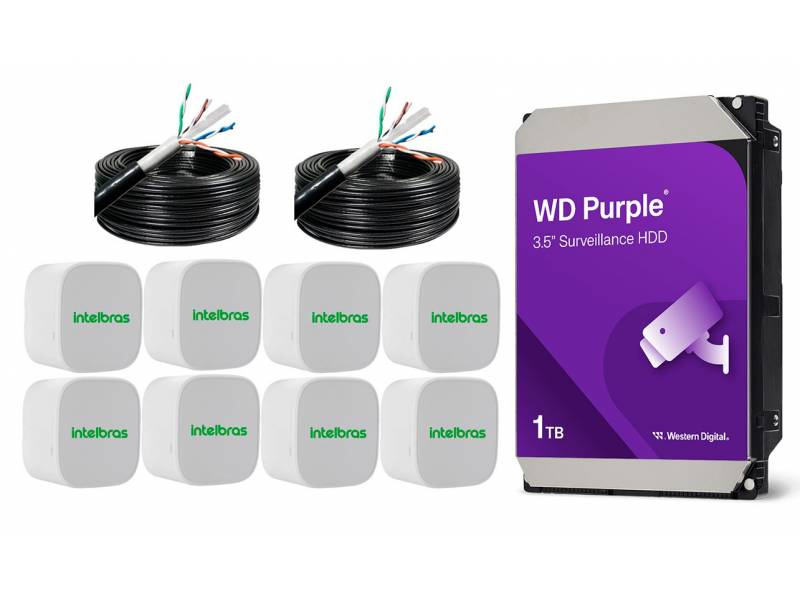 COMPLEMENTO KIT TIANDY - DISCO 1TB NUEVO + CABLE 150M + CAJA CONEXIONES