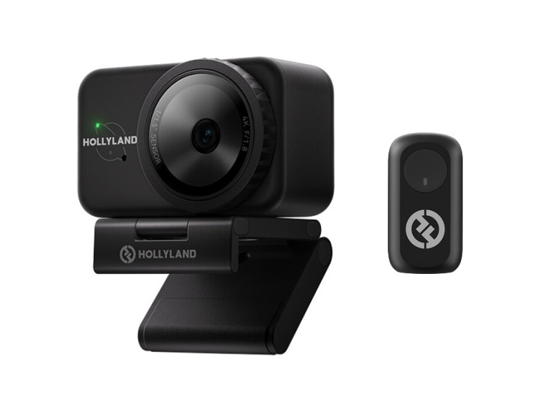 C�mara Web Hollyland Lyra 4K UHD Negra c/ transmisor